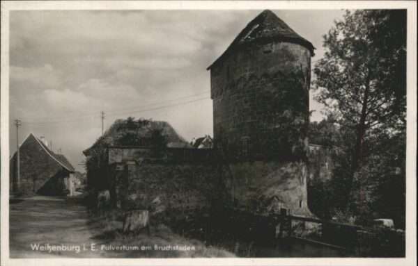 Weissenburg Elsass Pulverturm Bruchstaden