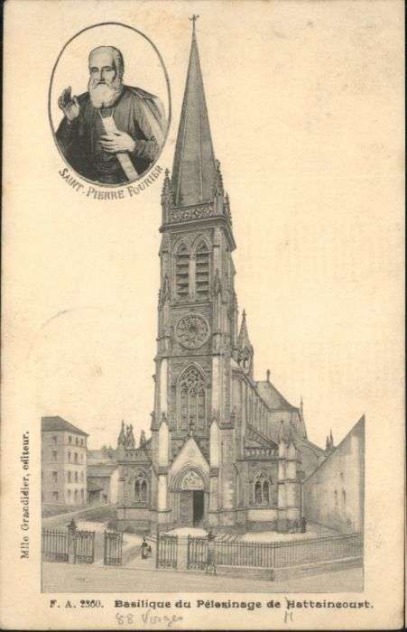Mattaincourt Basilique du Peleninage Saint Pierre Fo