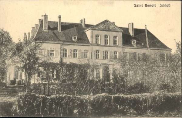 Saint-Benoit-la-Chipotte Saint-Benoit Schloss