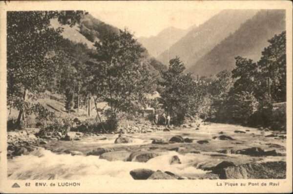 Luchon Haute-Garonne Luchon La Pique au Pont de Ravi