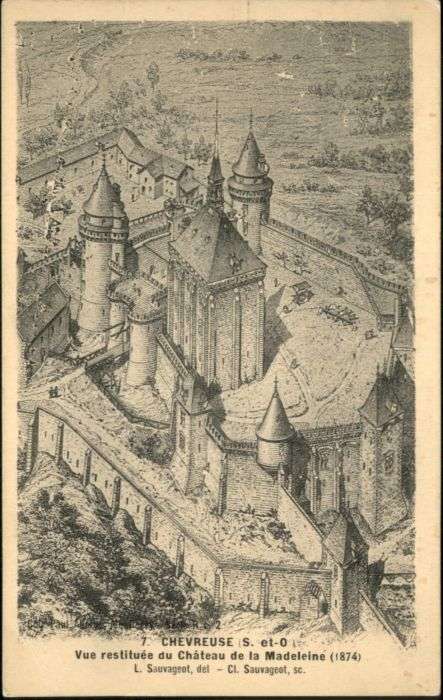 Chevreuse Chateau de la Madeleine