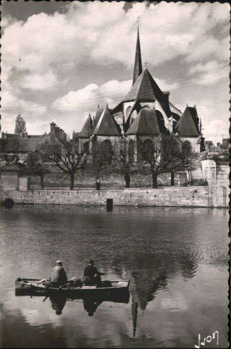 Nemours Seine-et-Marne Nemours Le Loing Eglise St-Jean-Baptist