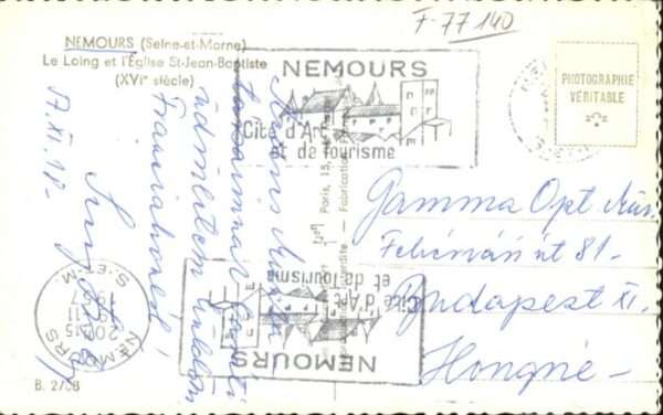 Nemours Seine-et-Marne Nemours Le Loing Eglise St-Jean-Baptist – Bild 2