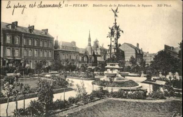Fecamp Distillerie de la Benedictine le Square