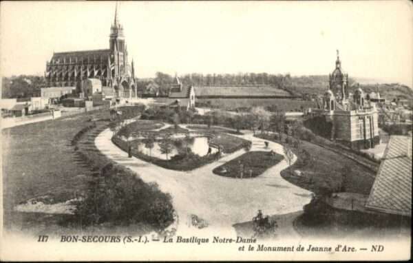 Bonsecours Belgien Basilique Notre-Dame le Monument de Jea