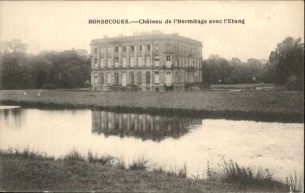 Bonsecours Belgien Chateau de l_Hermitage l'Etang