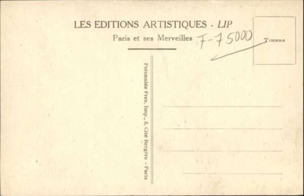 Paris le Boulevard la Porte St-Martin – Bild 2