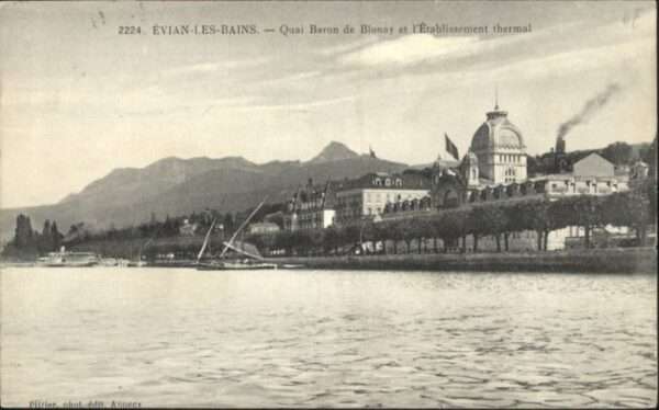 Evian-les-Bains Haute Savoie Evian-les-Bains Quai Baron de Blonay Et