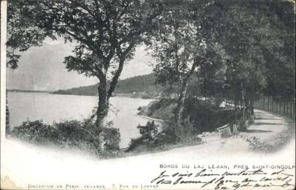 Saint-Gingolph Bords du Lac Leman