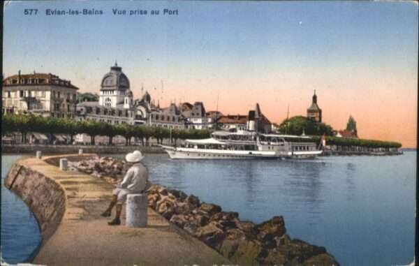Evian-les-Bains Haute Savoie Evian-les-Bains Dampfer