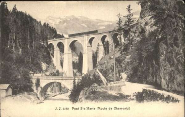 Chamonix Chamonix-Mont-Blanc Pont Sainte Marie