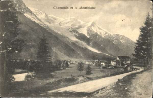 Chamonix Chamonix-Mont-Blanc le Mont Blanc