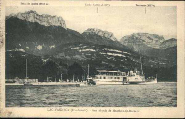 Menthon-Saint-Bernard Dampfer France