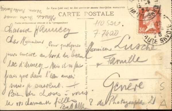 Menthon-Saint-Bernard Dampfer France – Bild 2