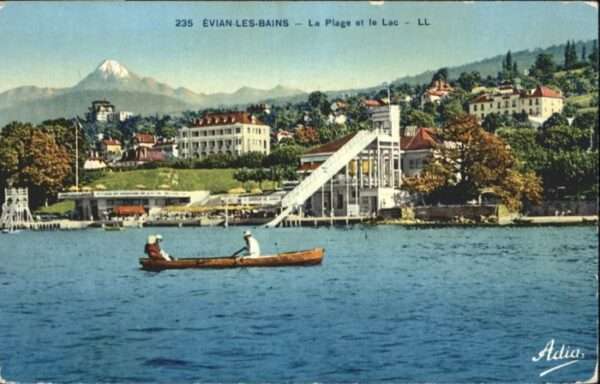 Evian-les-Bains Haute Savoie Evian-les-Bains La Plage le Lac