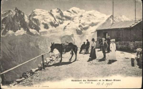Le Brevent le Mont Blanc
