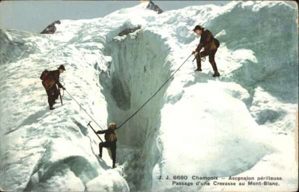 Chamonix Chamonix-Mont-Blanc Ascension perilleus