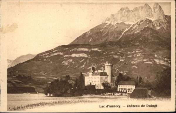 Duingt Lac d_Annecy Chateau de Duingt