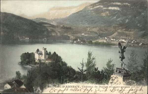 Duingt Lac d_Annecy Chateau de Duingt Saint-Mi
