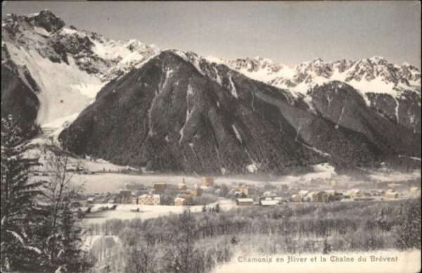 Chamonix Chamonix-Mont-Blanc la Chaine du Breven
