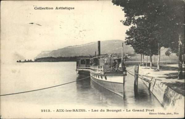 Aix-les-Bains Lac du Bourget le Grand Port