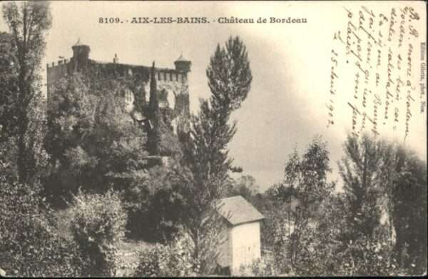 Aix-les-Bains Chateau de Bordeau