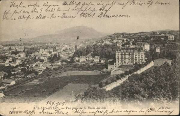 Aix-les-Bains la Roche du Roi