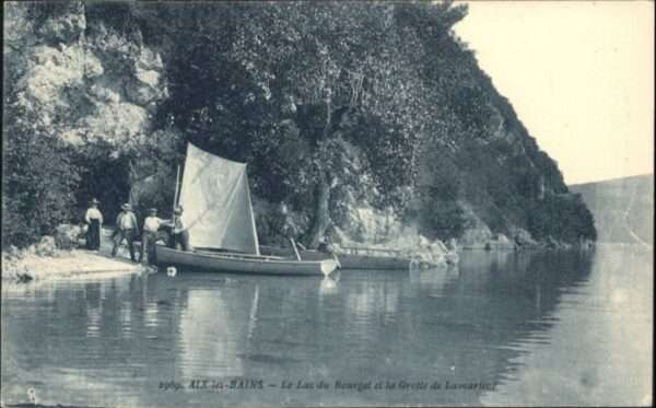 Aix-les-Bains Le_Bourget-du-Lac la Grotte de Lamartin