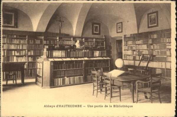 Hautecombe Abbaye la Bibliotheque