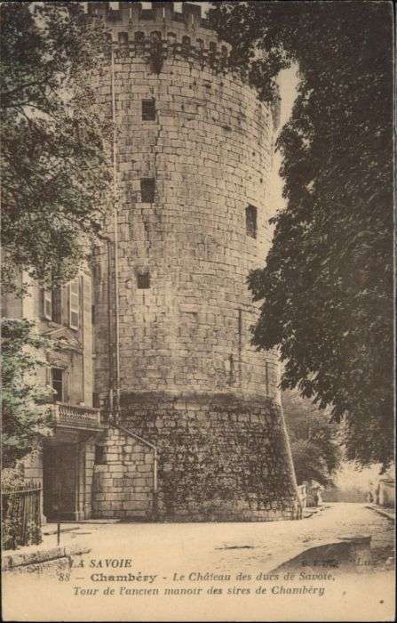 Chambery le Chateau des Ducs de Savoie Tour de l