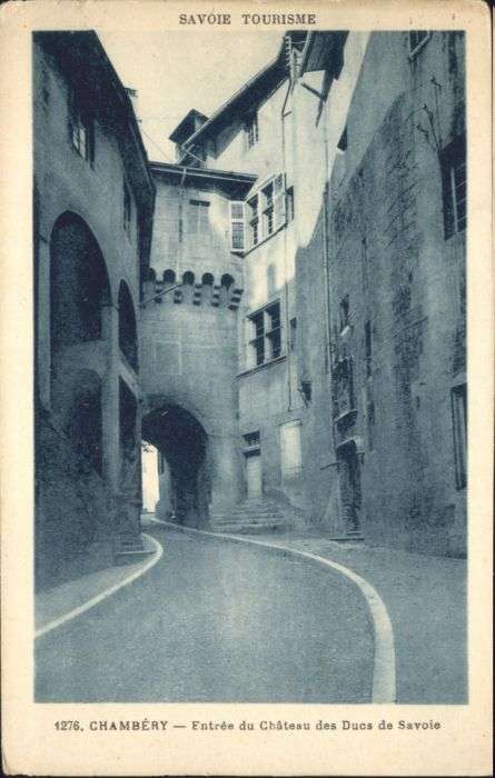 Chambery Entree du Chateau des Ducs de Savoie