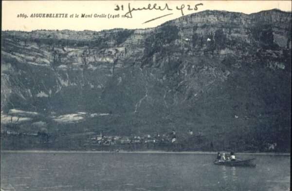 Aiguebelette le Mont Grelle