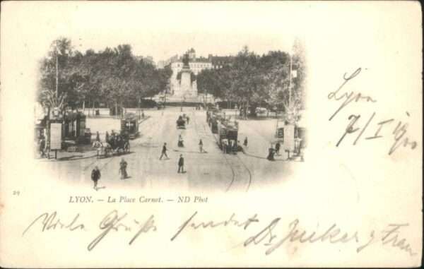 Lyon France Lyon Place Carnot