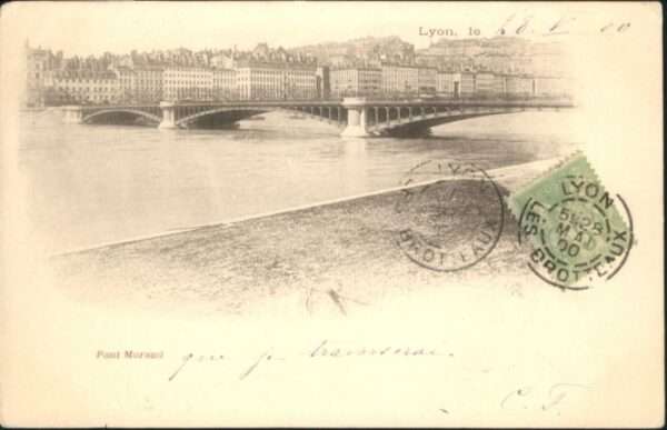 Lyon France Lyon Pont Morand