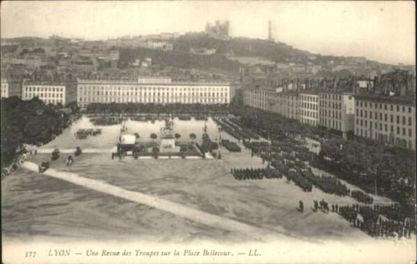 Lyon France Lyon la Place Bellecour