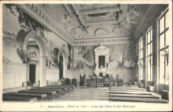 Asnieres Eure Asnieres Hotel de Ville Salle des Fetes