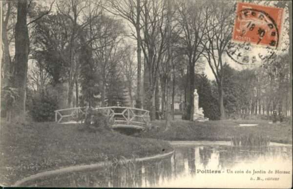 Poitiers 86 Poitiers le Jardin de Blossac