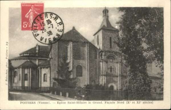 Poitiers 86 Poitiers Eglise Saint-Hilaire le Grand