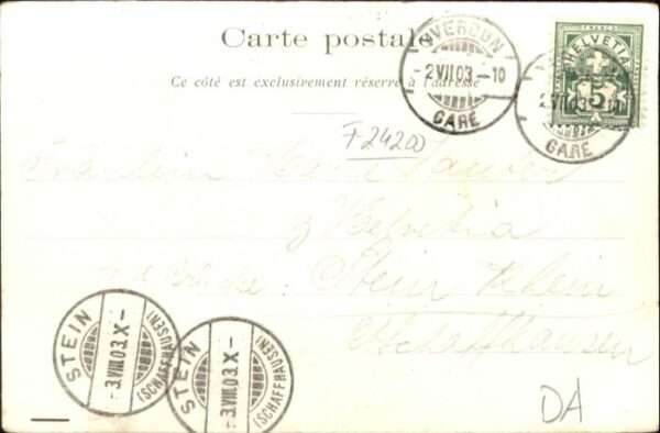 Thonon-les-Bains la Rade le Grand Hotel Dampfer – Bild 2