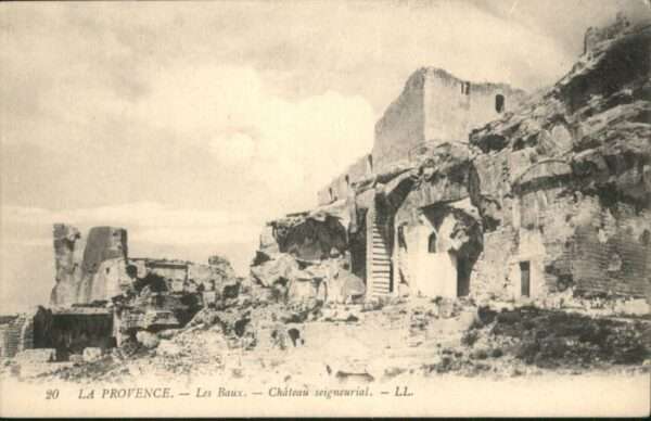 Les Baux-de-Provence Les_Baux Chateau seigneurial