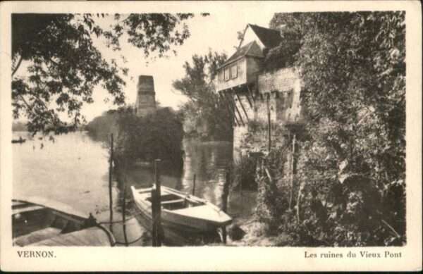 Vernon Eure Vernon Les ruines du Vieux Pont