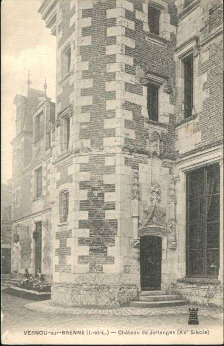 Vernou-sur-Brenne Chateau de Jallanges
