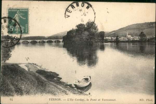 Vernon Eure Vernon L'Ile Corday le Pont Vernonnet