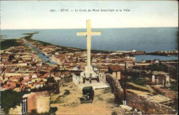 Sete Herault Sete la Croix du Mont Saint-Clair