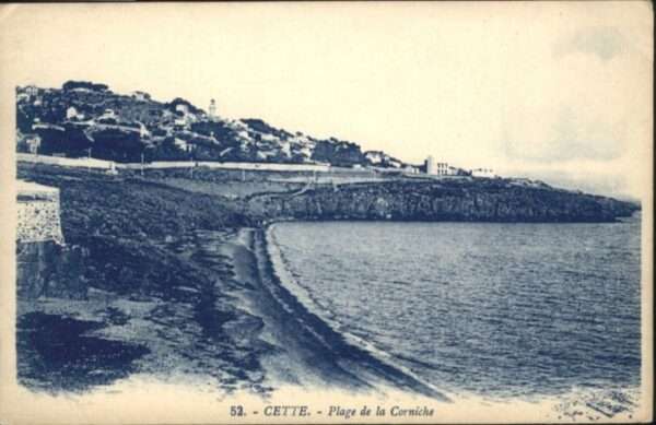 Sete Herault Cette Plage de la Corniche