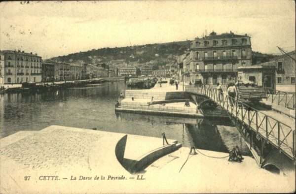 Sete Herault Cette la Darse de la Peyrade