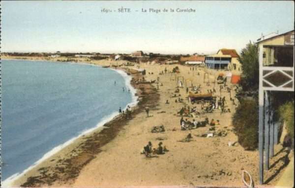 Sete Herault Sete la Plage de la Corniche