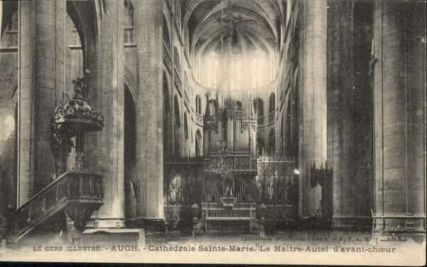 Auch Cathedrale Sainte Marie le Maitre-Autel