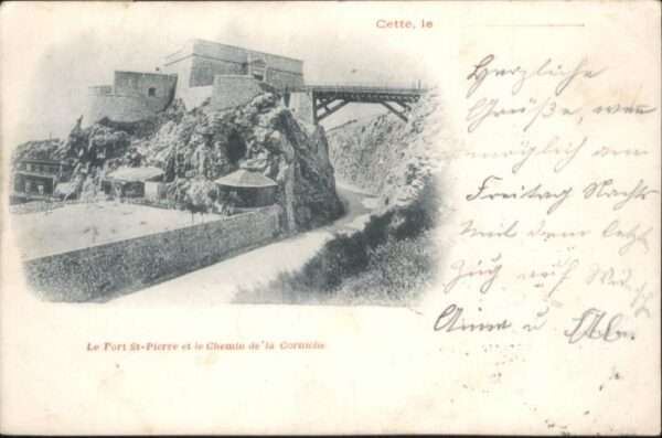 Sete Herault Cette le Fort Saint-Pierre le Chemin de