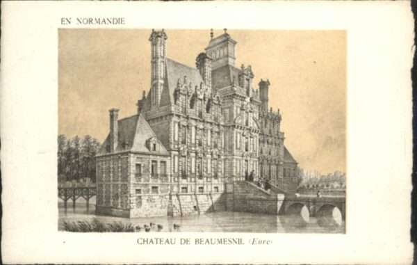Beaumesnil Eure Chateau